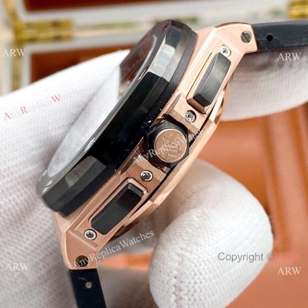 2020 Copy Audemars Piguet Offshore Watches Rose Gold and Black 2020 Copy Audemars Piguet Offshore Watches Rose Gold and Black