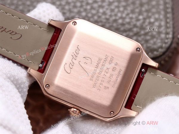 AAA Replica Cartier Santos-Dumont Swiss 9015 Couple Watch Diamond Bezel AAA Replica Cartier Santos-Dumont Swiss 9015 Couple Watch Diamond Bezel