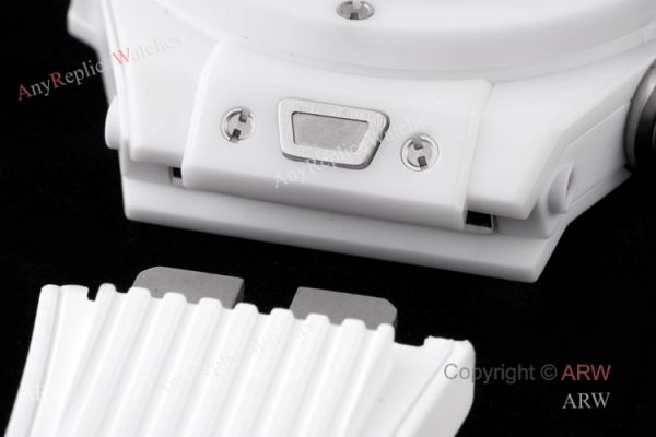 (HB) Best Hublot Big Bang Unico White Ceramic White Rubber Strap Replica Watch (HB) Best Hublot Big Bang Unico White Ceramic White Rubber Strap Replica Watch