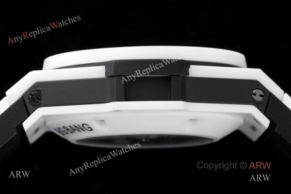 New Hublot Big Bang White Rubber Strap Hublot White Ceramic HUB 1242 Movement Swiss Replica Watches New Hublot Big Bang White Rubber Strap Hublot White Ceramic HUB 1242 Movement Swiss Replica Watches