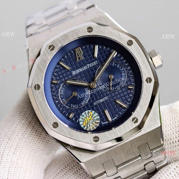 Swiss Model Audemars Piguet Royal Oak Moon Phase Watch 41mm Solid Black Swiss Model Audemars Piguet Royal Oak Moon Phase Watch 41mm Solid Black