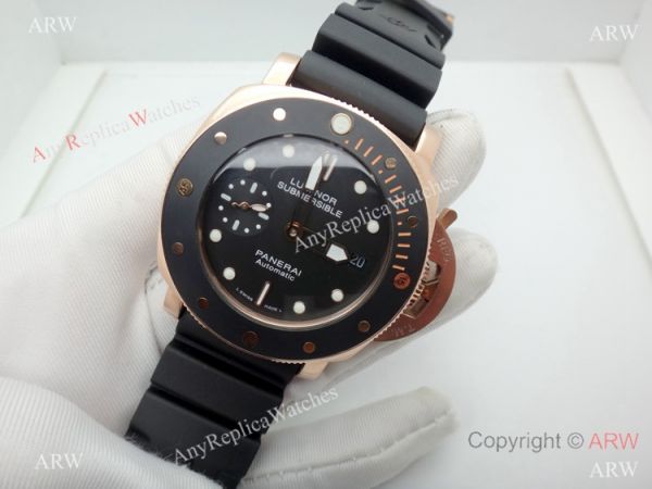 Copy Panerai Submersible PAM684 Watch Rose Gold Lady 42mm Copy Panerai Submersible PAM684 Watch Rose Gold Lady 42mm