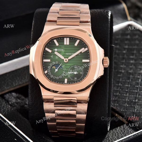 Patek Philippe Power Reserve Clone Watches Gray Gradient Dial Rose Gold 40mm Patek Philippe Power Reserve Clone Watches Gray Gradient Dial Rose Gold 40mm