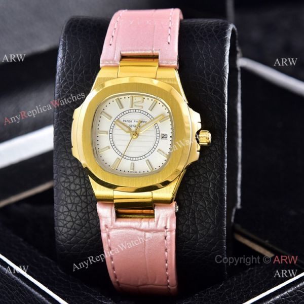 Copy Patek Philippe Lady Nautilus Quartz Watches Yellow Gold Copy Patek Philippe Lady Nautilus Quartz Watches Yellow Gold