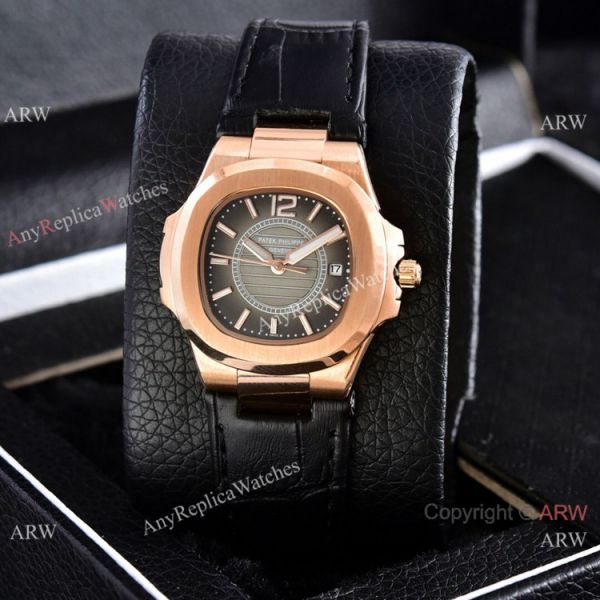 Copy Patek Philippe Nautilus Quartz Watches Rose Gold Women Size Copy Patek Philippe Nautilus Quartz Watches Rose Gold Women Size