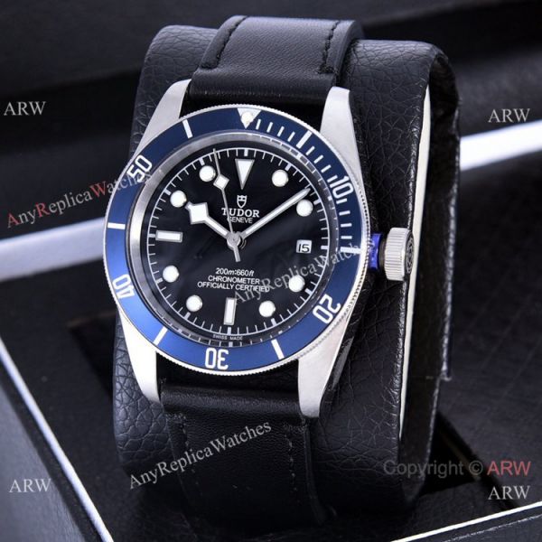 Clone Tudor Heritage Black Bay Automatic Watches Dark Red Bezel Silver Case Clone Tudor Heritage Black Bay Automatic Watches Dark Red Bezel Silver Case