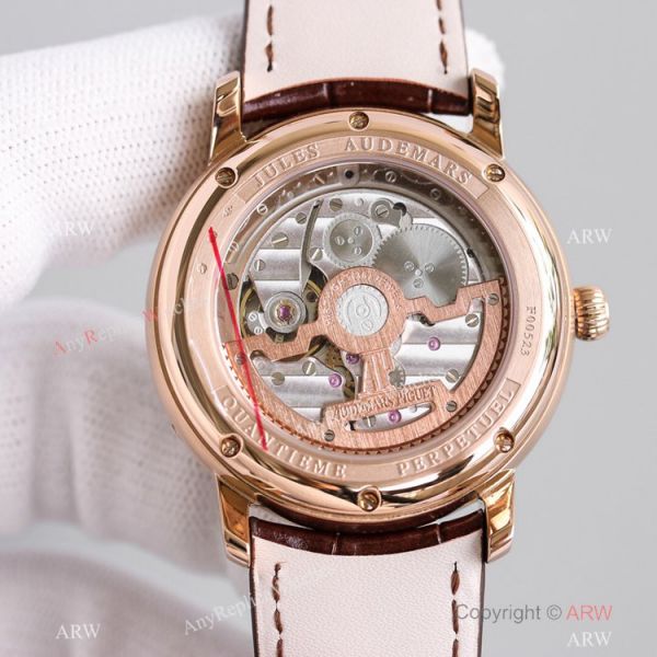 Swiss Copy Audemars Piguet Jules Audemars Watches 41mm Brown Dial Rose Gold Swiss Copy Audemars Piguet Jules Audemars Watches 41mm Brown Dial Rose Gold