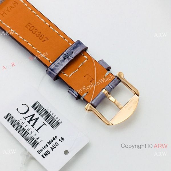 Swiss Grade I Copy IWC Portofino Ladies Watch Diamond Bezel Rose Gold Swiss Grade I Copy IWC Portofino Ladies Watch Diamond Bezel Rose Gold