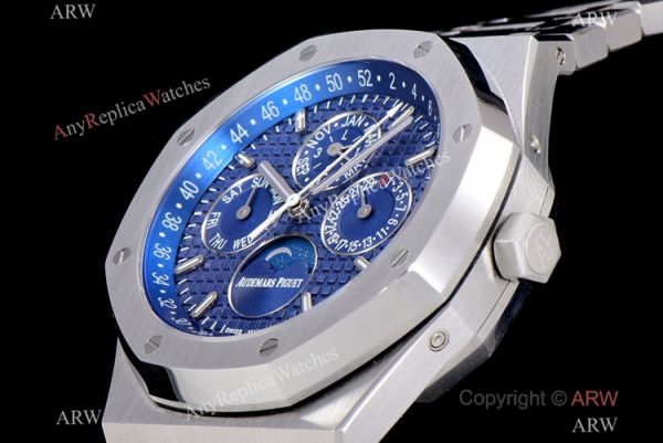 BF Factory Audemars Piguet Perpetual Calendar Watch Blue Dial AAA Replica BF Factory Audemars Piguet Perpetual Calendar Watch Blue Dial AAA Replica
