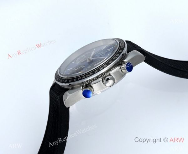 HRF Swiss Replica Omega Speedmaster Racing Chronograph Watch Blue Dial HRF Swiss Replica Omega Speedmaster Racing Chronograph Watch Blue Dial