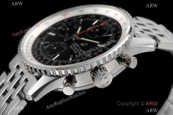 Swiss Grade Breitling Navitimer 1 41mm KOR Factory A7750 Men Watch Stainless Steel Black Dial Swiss Grade Breitling Navitimer 1 41mm KOR Factory A7750 Men Watch Stainless Steel Black Dial