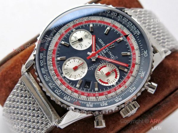 Swiss Grade 1A Breitling Navitimer Pan Am Edition Watch Replica 7750 Movement Blue Dial Swiss Grade 1A Breitling Navitimer Pan Am Edition Watch Replica 7750 Movement Blue Dial