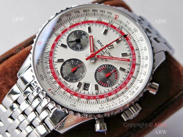 Swiss Grade 1A Breitling Navitimer 1 TWA Edition Watch AIF 7750 Movement White Dial Swiss Grade 1A Breitling Navitimer 1 TWA Edition Watch AIF 7750 Movement White Dial