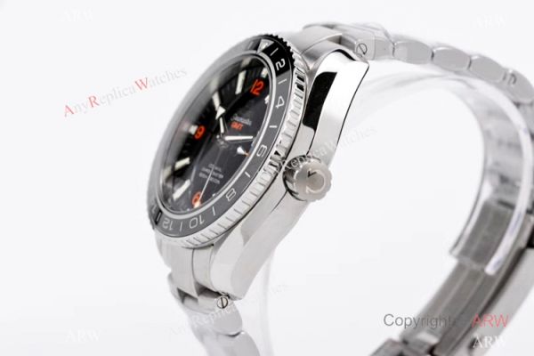 Swiss Copy Omega Seamaster Planet Ocean 600m GMT Watch VSF 8605 Stainless Steel Black Ceramic Bezel Swiss Copy Omega Seamaster Planet Ocean 600m GMT Watch VSF 8605 Stainless Steel Black Ceramic Bezel