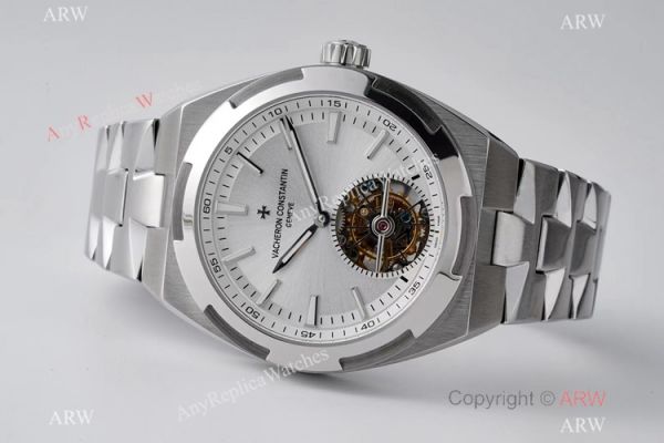 EUR Factory Best Edition Copy Vacheron Constantin Overseas tourbillon Watch Silver Dial EUR Factory Best Edition Copy Vacheron Constantin Overseas tourbillon Watch Silver Dial