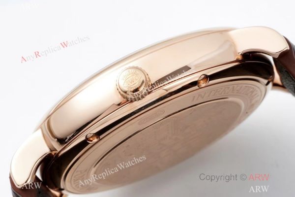 AI Factory IWC Portofino Hand Wound 8 Days Moon Phase Watch Rose Gold Gray Dial AI Factory IWC Portofino Hand Wound 8 Days Moon Phase Watch Rose Gold Gray Dial
