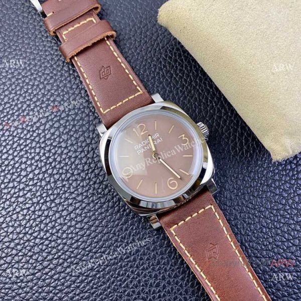 SF Factory Swiss Copy PANERAI Radiomir 1940 3 Days Acciaio Limited Edition Watch Vintage Tropical Dial SF Factory Swiss Copy PANERAI Radiomir 1940 3 Days Acciaio Limited Edition Watch Vintage Tropical Dial