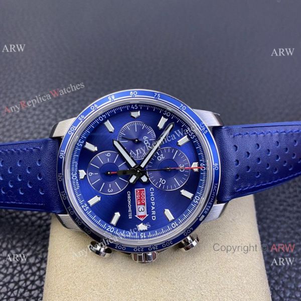 Swiss Grade Chopard Mille Miglia GTS Azzurro Chrono Watch Blue Dial Swiss Grade Chopard Mille Miglia GTS Azzurro Chrono Watch Blue Dial