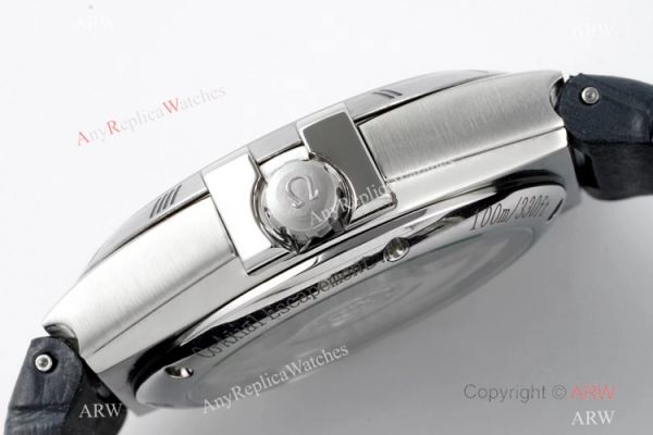 2021 New! AI Factory Omega Constellation 8800 Watch White Dial Black Leather Strap 2021 New! AI Factory Omega Constellation 8800 Watch White Dial Black Leather Strap