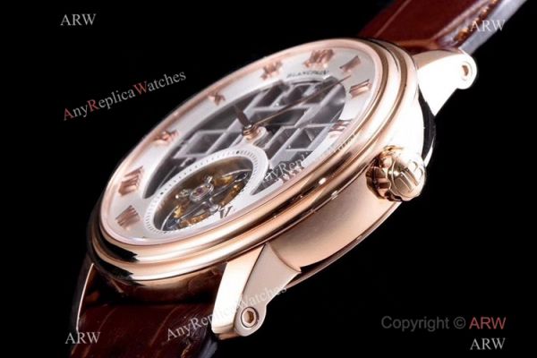 Super Clone Blancpain Fantasy Swiss Tourbillon Watch 43mm Rose Gold Skeleton Super Clone Blancpain Fantasy Swiss Tourbillon Watch 43mm Rose Gold Skeleton