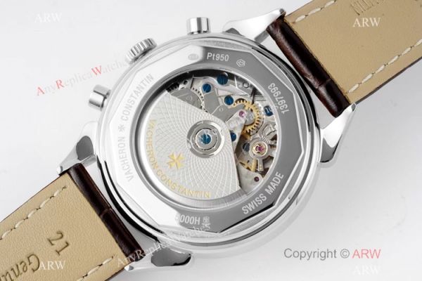Highest Quality AI Factory Vacheron Constantin Historiques Cornes de Vache 1955 Chronograph Watch White Dial Highest Quality AI Factory Vacheron Constantin Historiques Cornes de Vache 1955 Chronograph Watch White Dial