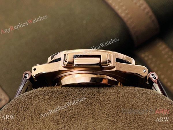 (PF Factory) Patek Philippe Nautilus Moonphase 5724 Watch Rose Gold Black Dial (PF Factory) Patek Philippe Nautilus Moonphase 5724 Watch Rose Gold Black Dial