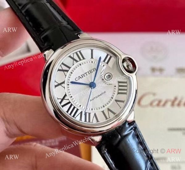 AAA Replica Ballon Bleu Cartier Watch Leather Strap Automatic Movement AAA Replica Ballon Bleu Cartier Watch Leather Strap Automatic Movement