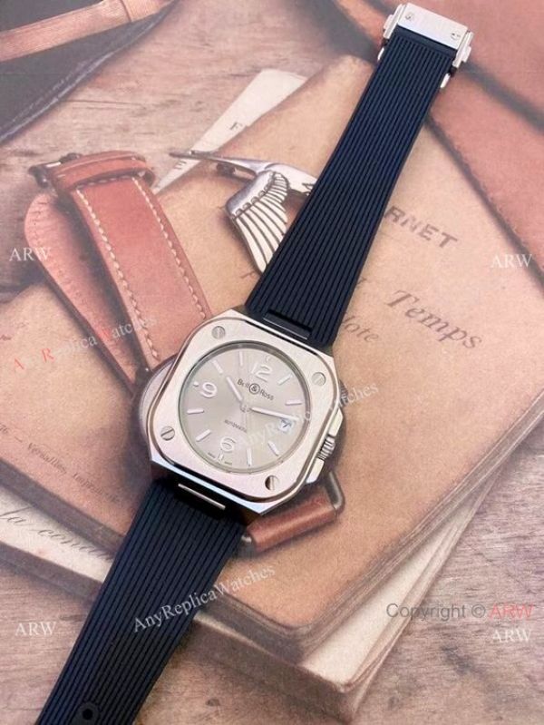 2021 New Copy Bell Ross BR05 Luxury Sports Watch Blue Steel 42mm 2021 New Copy Bell Ross BR05 Luxury Sports Watch Blue Steel 42mm