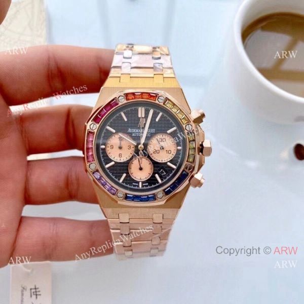 Replica Audemars Piguet Royal Oak Rainbow Watches Rose Gold Replica Audemars Piguet Royal Oak Rainbow Watches Rose Gold