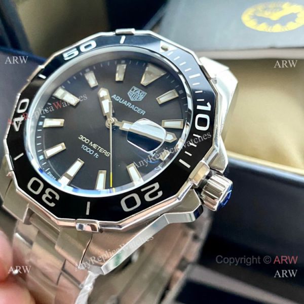 New Replica TAG Heuer Aquaracer 300m Automatic Watch Stainless Steel Black Dial New Replica TAG Heuer Aquaracer 300m Automatic Watch Stainless Steel Black Dial