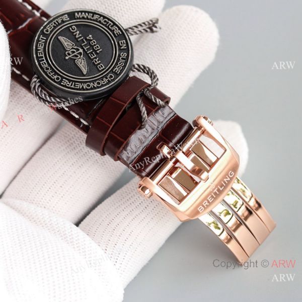 JH Factory Swiss Breitling Premier B01 Chronograph Watches Asia7750 Rose Gold JH Factory Swiss Breitling Premier B01 Chronograph Watches Asia7750 Rose Gold