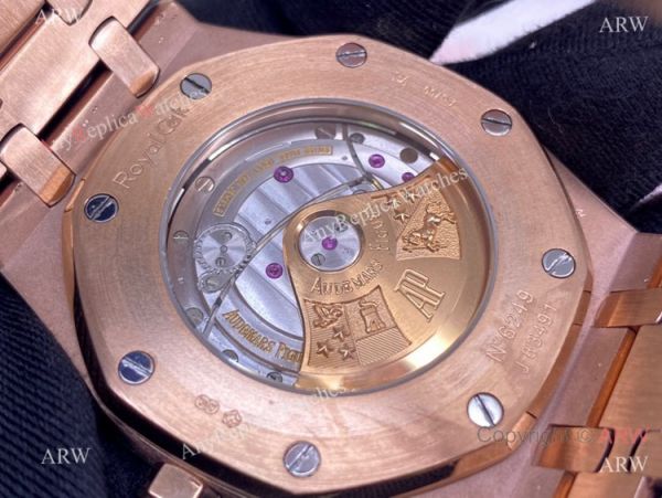 JF Factory Swiss Audemars Piguet 15410 Frosted Gold Blue Dial Watch 37mm Lady JF Factory Swiss Audemars Piguet 15410 Frosted Gold Blue Dial Watch 37mm Lady