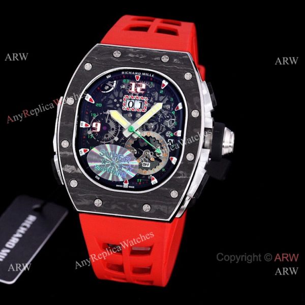 Best RM 62-01 Richard Mille Tourbillon Vibrating Alarm ACJ Green Rubber Band Watch Replica Best RM 62-01 Richard Mille Tourbillon Vibrating Alarm ACJ Green Rubber Band Watch Replica