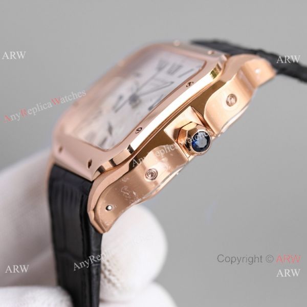 JH Swiss Grade Cartier Santos de Cartier Chronograph Rose Gold Watch 2021 New! JH Swiss Grade Cartier Santos de Cartier Chronograph Rose Gold Watch 2021 New!