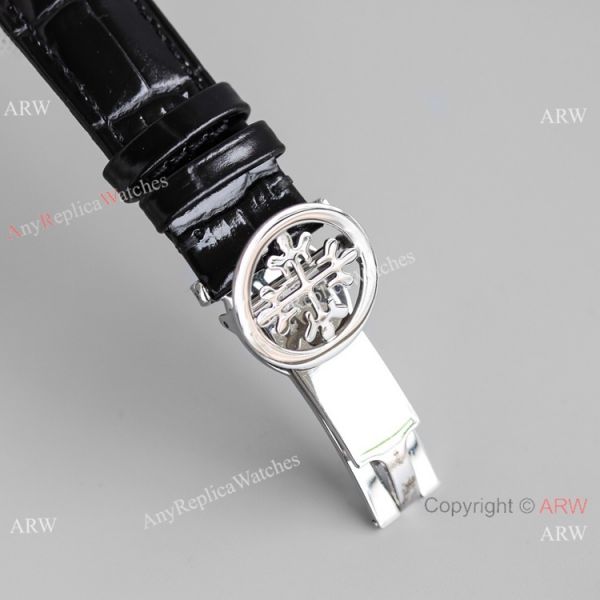 JH Swiss Copy Patek Philippe Perpetual Calendar Chronograph Watch SS Black Dial JH Swiss Copy Patek Philippe Perpetual Calendar Chronograph Watch SS Black Dial