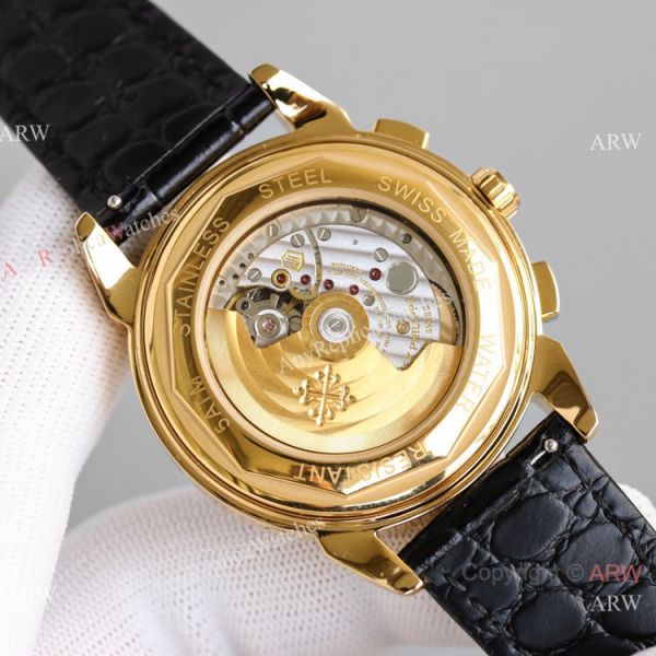 JH Swiss Replica Patek Philippe Perpetual Calendar Chronograph Watch 5270z Diamond Bezel JH Swiss Replica Patek Philippe Perpetual Calendar Chronograph Watch 5270z Diamond Bezel