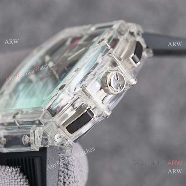 Top Quality Hublot Spirit of Big Bang Unico Sapphire Watch White Rubber Strap Top Quality Hublot Spirit of Big Bang Unico Sapphire Watch White Rubber Strap