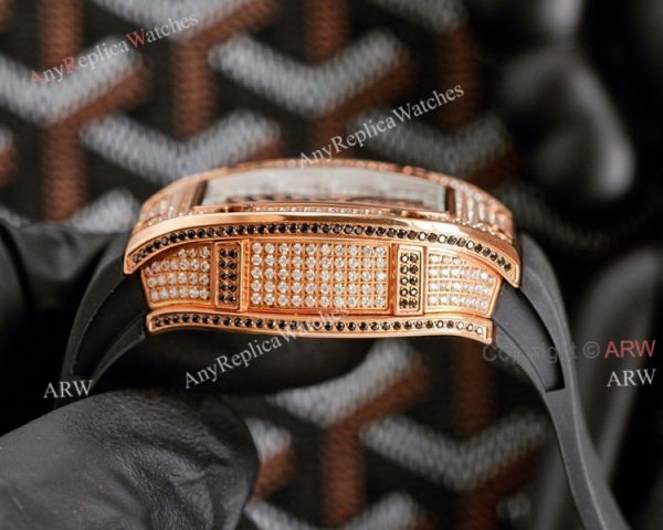Rose Gold Richard Mille RM 51-02 Tourbillon Diamond Twister Knockoff Watch Rose Gold Richard Mille RM 51-02 Tourbillon Diamond Twister Knockoff Watch