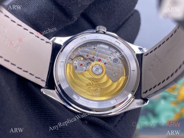 PPF Swiss Patek Philippe Aquanaut Lady Black Leather Strap Copy Watch PPF Swiss Patek Philippe Aquanaut Lady Black Leather Strap Copy Watch