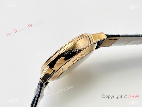 Swiss Grade 1 Clone Vacheron Constantin Patrimony Power reserve TWS Cal.1420 Rose Gold Black Watch Swiss Grade 1 Clone Vacheron Constantin Patrimony Power reserve TWS Cal.1420 Rose Gold Black Watch