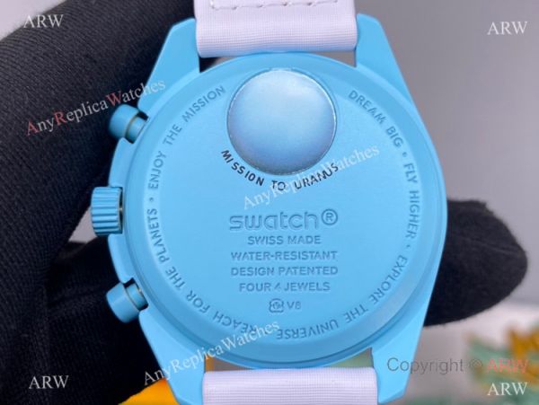 2022 new! AAA Replica Swatch x Omega &8216;Uranus Moonswatch Blue Bioceramic Swiss Quartz 2022 new! AAA Replica Swatch x Omega &8216;Uranus Moonswatch Blue Bioceramic Swiss Quartz