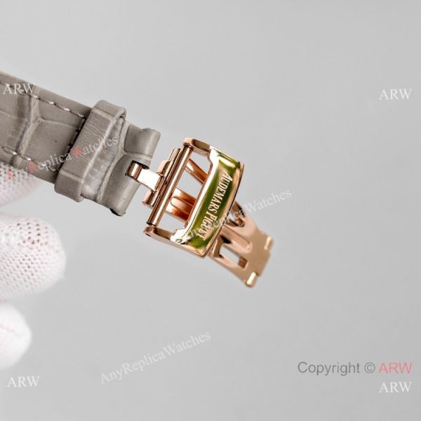 JH Factory Audemars Piguet Royal Oak Rose Gold 37mm Gray Dial Watch JH Factory Audemars Piguet Royal Oak Rose Gold 37mm Gray Dial Watch