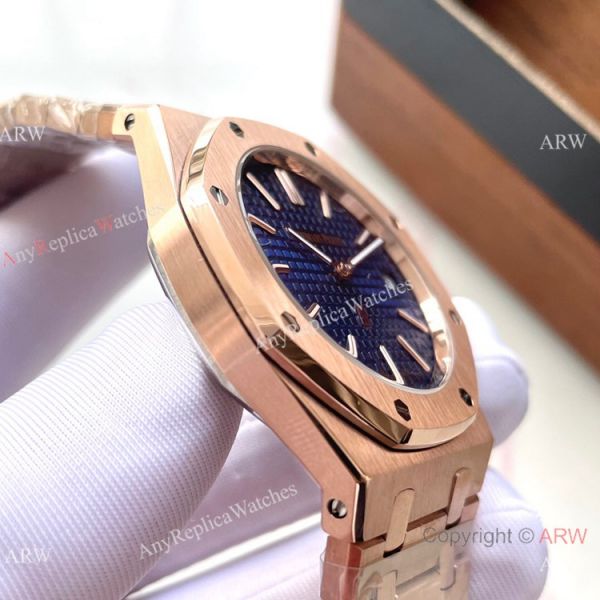 Copy Audemars Piguet Royal Oak Jumbo QUARTZ Watch Rose Gold White Dial Copy Audemars Piguet Royal Oak Jumbo QUARTZ Watch Rose Gold White Dial