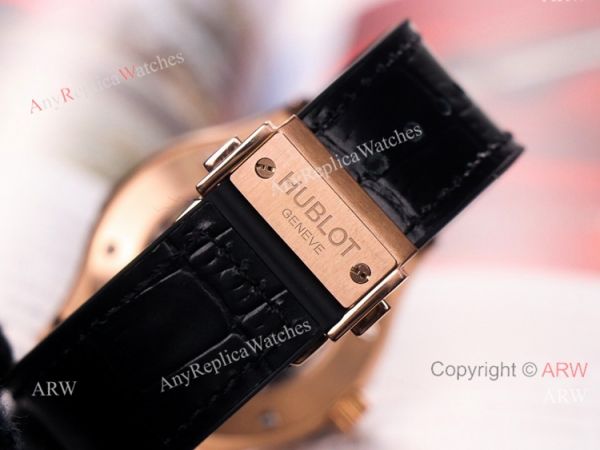42mm Hublot Rose Gold Classic Fusion Skeleton Tourbillon Diamond Watch Replica 42mm Hublot Rose Gold Classic Fusion Skeleton Tourbillon Diamond Watch Replica