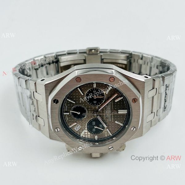 New Copy Audemars Piguet Royal Oak Chrono Gray Black Dial Watch New Copy Audemars Piguet Royal Oak Chrono Gray Black Dial Watch