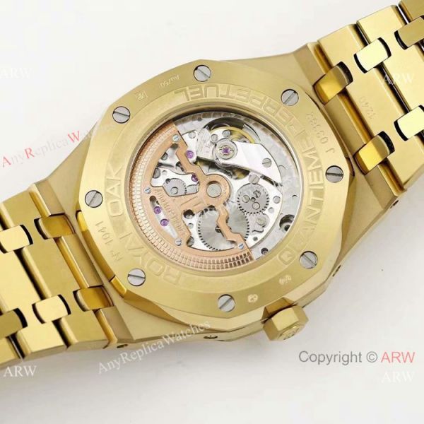 2021 BF Factory Audemars Piguet Perpetual Calendar Royal Oak Cal.5134 Watch Yellow Gold Black Dial 41mm 2021 BF Factory Audemars Piguet Perpetual Calendar Royal Oak Cal.5134 Watch Yellow Gold Black Dial 41mm