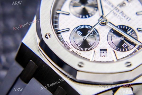 Grade 1A Swiss Copy Audemars Piguet Royal Oak Chrono ETA 7750 Watch 41mm Panda Dial Grade 1A Swiss Copy Audemars Piguet Royal Oak Chrono ETA 7750 Watch 41mm Panda Dial