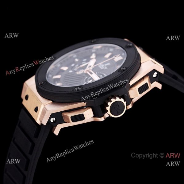 Best Copy Hublot Big Bang King Power VK Chronograph Watch Black and Rose Gold Best Copy Hublot Big Bang King Power VK Chronograph Watch Black and Rose Gold
