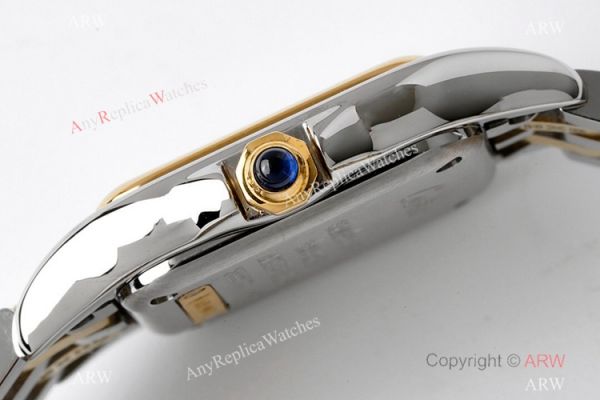 BV factory 1:1 Replica Panthere De Cartier 22mm Watch Two Tone White Dial BV factory 1:1 Replica Panthere De Cartier 22mm Watch Two Tone White Dial