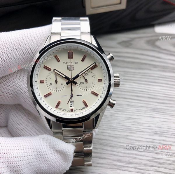 40mm Tag Heuer Carrera Blue Face Stainles Steel Watches For Men Replica 40mm Tag Heuer Carrera Blue Face Stainles Steel Watches For Men Replica